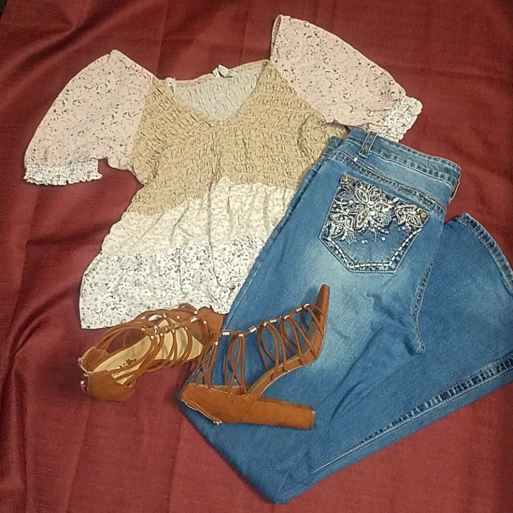 3 for $30. American Eagle boho top